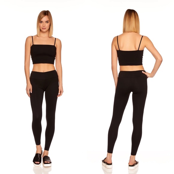 Susana Monaco Black Essential Leggings